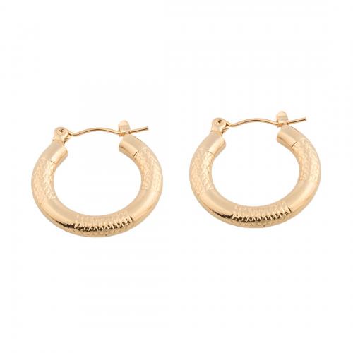 Stainless Steel Lever Back Earring 304 Stainless Steel plated for woman golden Sold By Pair