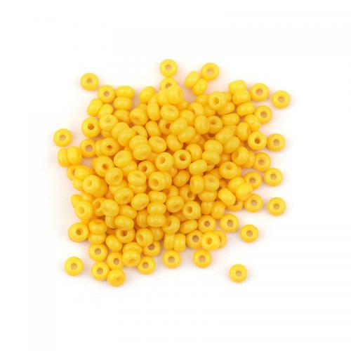 Fashion Glass Beads Flat Round DIY 3mm Sold By Bag