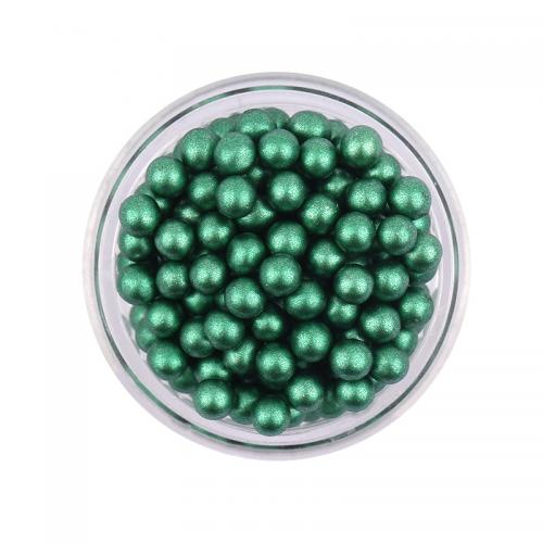 Perles en verre de mode, Légèrement rond, vernis au four, DIY & aucun trou, plus de couleurs à choisir, 3mm, Vendu par sac