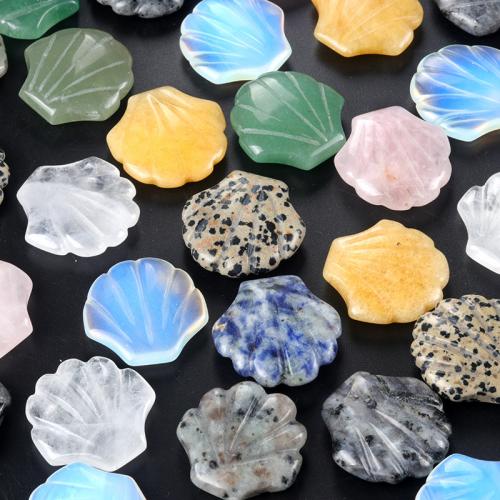 Fashion Decoration, Gemstone, Shell, different materials for choice, more colors for choice, 30x30mm, Sold By PC