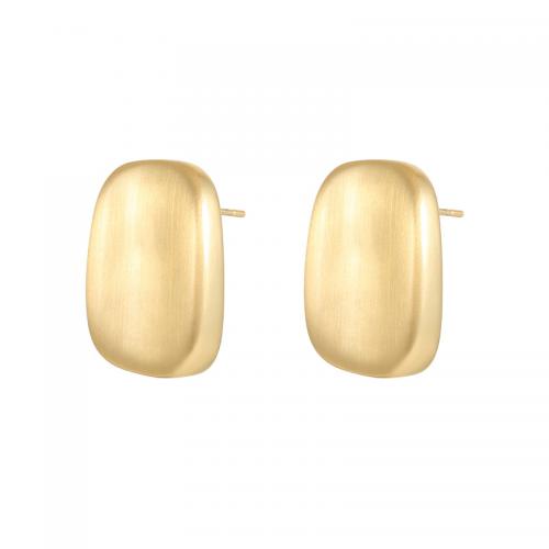 Brass Stud Earring, plated, for woman, more colors for choice, Sold By Pair