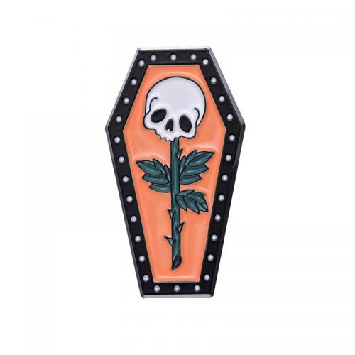 Zinc Alloy Brooches stoving varnish Halloween Design & Unisex nickel lead & cadmium free Approx Sold By Lot