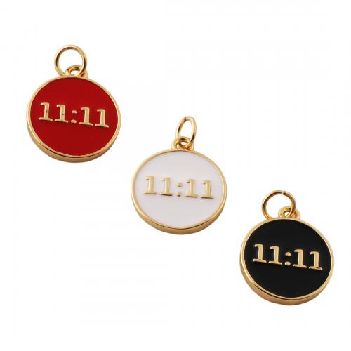Brass Jewelry Pendants, fashion jewelry & Unisex & enamel, more colors for choice, nickel, lead & cadmium free, 16x13.50mm, Hole:Approx 3mm, Sold By PC
