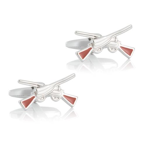 Cufflinks, Brass, silver color plated, for man, nickel, lead & cadmium free, 22x11.50mm, Sold By Pair