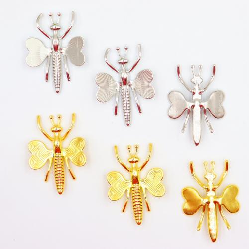 Fashion Decoration, Zinc Alloy, Butterfly, plated, for home and office, more colors for choice, 45mm, Sold By PC