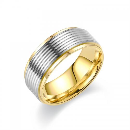 Edelstahl Ringe, 304 Edelstahl, poliert, Modeschmuck & unisex & verschiedene Größen vorhanden, keine, frei von Nickel, Blei & Kadmium, verkauft von PC