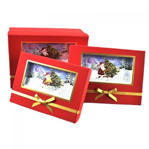 Κοσμήματα Gift Box, Χαρτί, πολυλειτουργικό, περισσότερα χρώματα για την επιλογή, 290x210x110mm, Sold Με PC