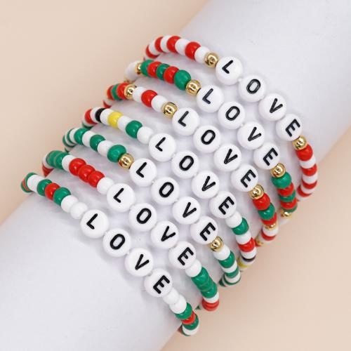 Pulseiras de acrílico, acrilico, with plástico, joias de moda & para mulher, Mais cores pare escolha, comprimento Aprox 18 cm, vendido por PC