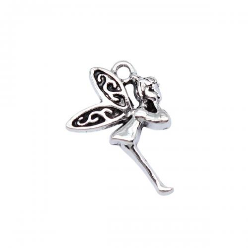 Character Zinc Alloy Pendants Spirit antique silver color plated fashion jewelry & DIY Sold By PC