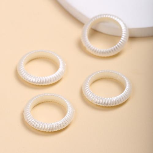 ABS Plastic Frame Bead Donut DIY 20mm Approx Sold By Lot