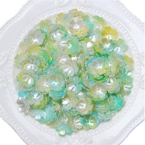 ABS Plastic Bead Cap, DIY & different styles for choice, more colors for choice, Approx 50PCs/Bag, Sold By Bag