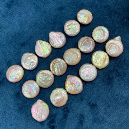 Barock kultivierten Süßwassersee Perlen, Natürliche kultivierte Süßwasserperlen, DIY & kein Loch, violett, 16-17mm, verkauft von PC