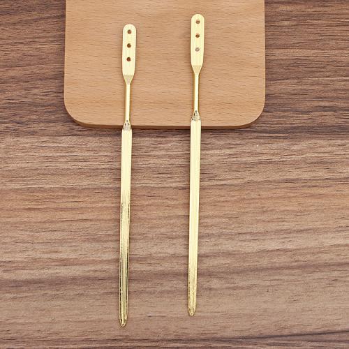 Hair Stick Findings, Tibetan Style, plated, DIY & for woman, more colors for choice, nickel, lead & cadmium free, 7x150mm, Hole:Approx 2mm, Approx 100PCs/Bag, Sold By Bag
