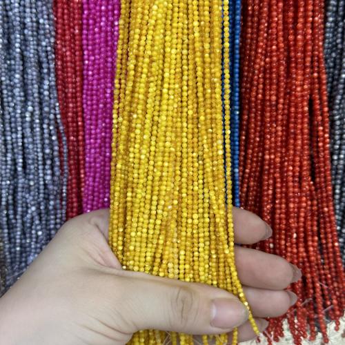 Natural Freshwater Shell Beads, Round, DIY, more colors for choice, 2mm, Approx 180PCs/Strand, Sold By Strand