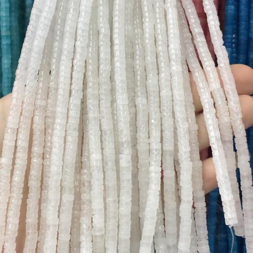 Gemstone Jewelry Beads Natural Stone Flat Round DIY Sold Per Approx 38 cm Strand