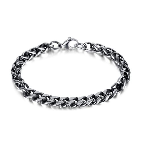 Stainless Steel Jewelry Bracelet 304 Stainless Steel polished fashion jewelry & for man nickel lead & cadmium free mm Length Approx 210 mm Sold By PC