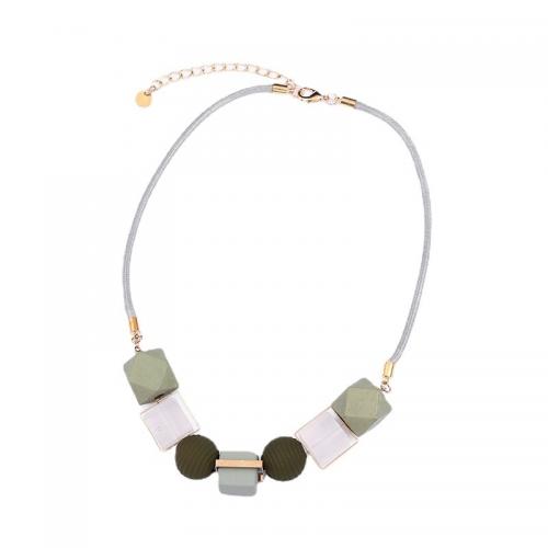 Harz Halskette, mit Kunststoff, Modeschmuck & für Frau, keine, Länge:ca. 48 cm, verkauft von PC