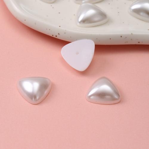 Mobile Phone DIY Decoration, ABS Plastic Pearl, Triangle, multifunctional, 13mm, Sold By PC