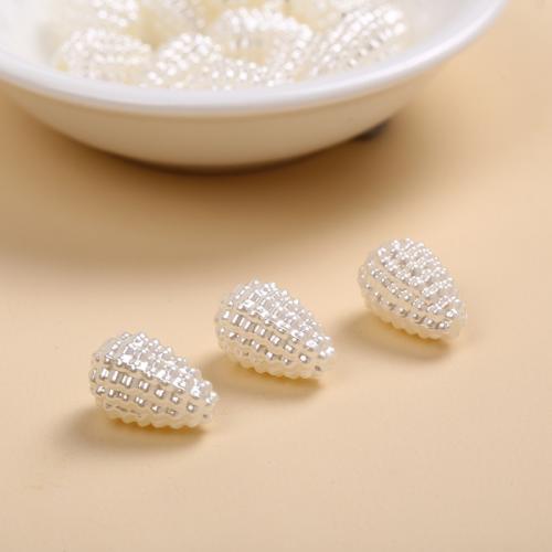 ABS Plastic Beads, ABS Plastic Pearl, Bayberry, DIY, 9x14mm, Approx 1000G/Lot, Sold By Lot