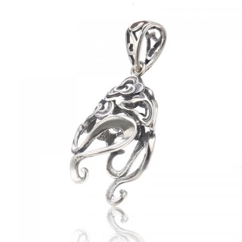 925 Sterling Silver Pendant Bail, DIY, nickel, lead & cadmium free, Sold By PC