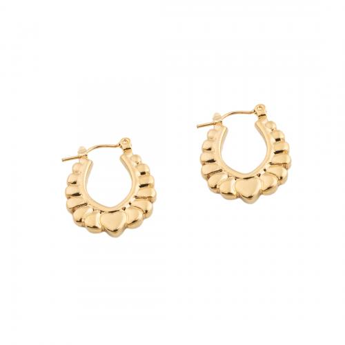 Acier inoxydable Levier Retour Earring, Acier inoxydable 304, bijoux de mode & pour femme, doré, 23x3.50mm, Vendu par paire