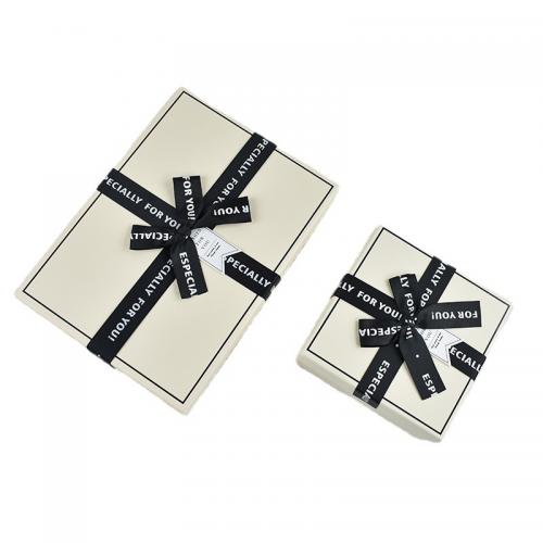 Jewelry Gift Box Paper multifunctional  apricot Sold By PC