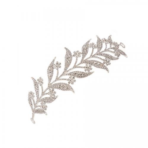 Hair Bands Zinc Alloy with Rhinestone fashion jewelry & for woman & with rhinestone nickel lead & cadmium free Sold By PC