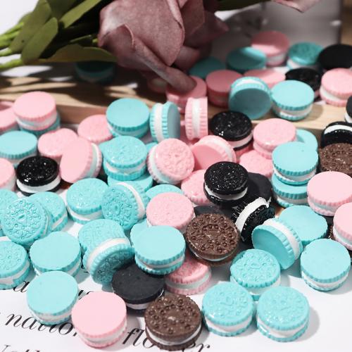 Mobile Phone DIY Decoration, Resin, Biscuit, more colors for choice, 5x16mm, Sold By PC