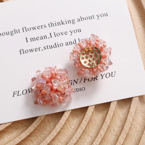DIY Jewelry Supplies Acrylic Flower handmade multifunctional Sold By PC