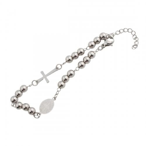 Stainless Steel Jewelry Bracelet 304 Stainless Steel fashion jewelry & for woman original color Length Approx 20.5 cm Sold By PC