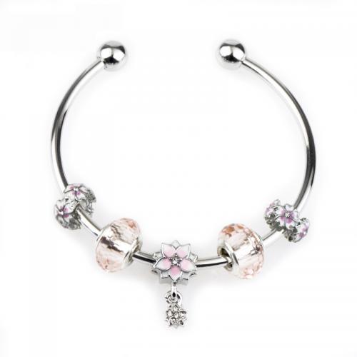 European Bracelet Zinc Alloy with Resin fashion jewelry & for woman nickel lead & cadmium free Sold By PC