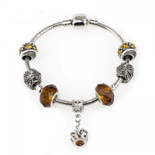 European Bracelet Zinc Alloy with Crystal fashion jewelry & for woman nickel lead & cadmium free Sold By PC