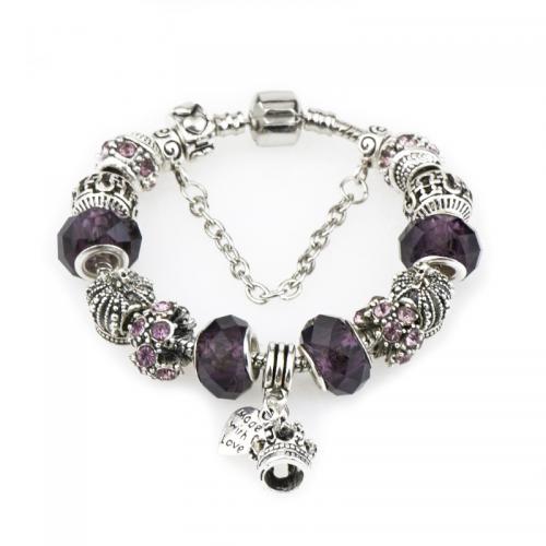 European Bracelet Zinc Alloy fashion jewelry & for woman nickel lead & cadmium free Sold By PC