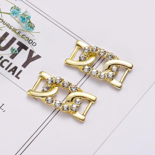 Jewelry Accessories Zinc Alloy DIY & with rhinestone nickel lead & cadmium free Sold By PC