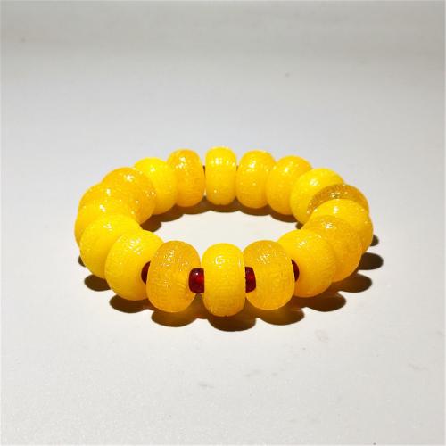 Resin Bracelets Carved fashion jewelry & Unisex Length Approx 18 cm Sold By PC