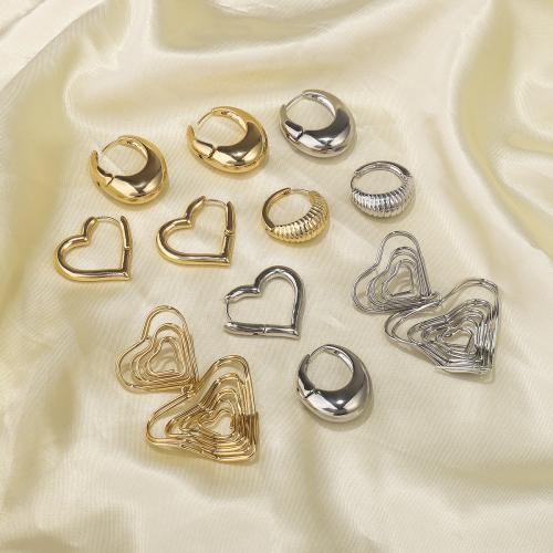 Eisen Ohrring, mit Zinklegierung, plattiert, Modeschmuck & verschiedene Stile für Wahl & für Frau, keine, frei von Nickel, Blei & Kadmium, verkauft von Paar