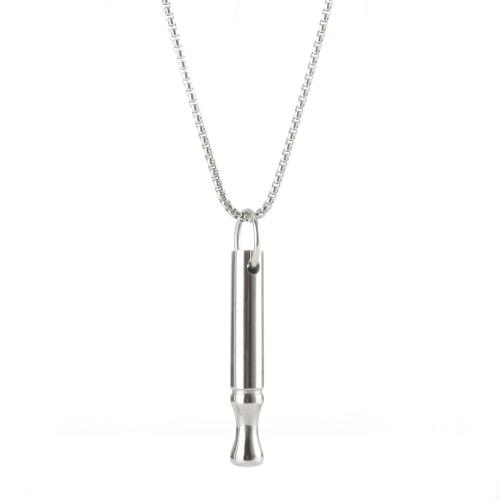 Edelstahl Schmuck Halskette, 304 Edelstahl, Modeschmuck & unisex & verschiedene Stile für Wahl, keine, frei von Nickel, Blei & Kadmium, Länge:ca. 60 cm, verkauft von PC