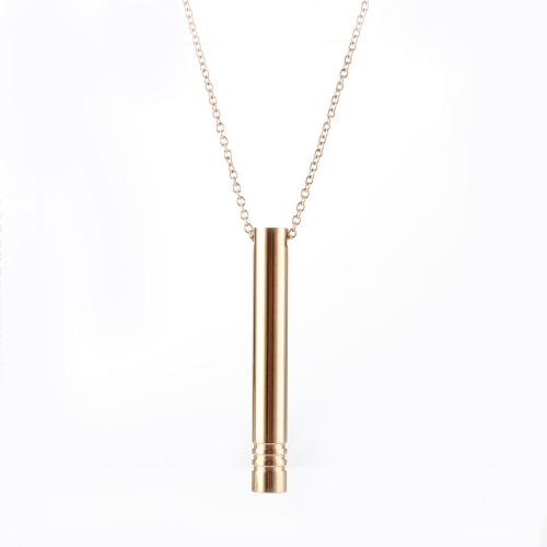 Edelstahl Schmuck Halskette, 304 Edelstahl, Modeschmuck & unisex, keine, frei von Nickel, Blei & Kadmium, Länge ca. 55 cm, verkauft von PC