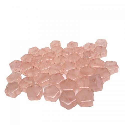 Spacer Beads Jóias, quartzo rosa, Estrela, DIY, 10mm, vendido por PC