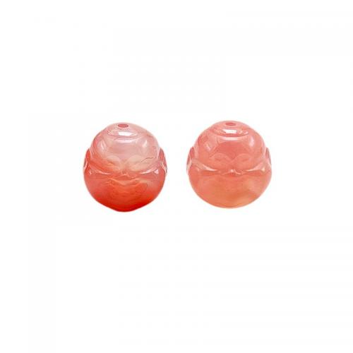 Perles agates, Agate salée, Rose, DIY, beads length 11-12mm, Vendu par PC
