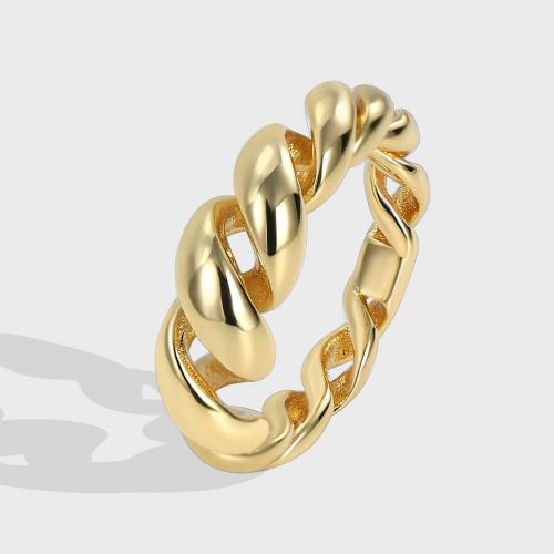 Brass δάχτυλο του δακτυλίου, Ορείχαλκος, χρώμα επίχρυσο, κοσμήματα μόδας & διαφορετικό μέγεθος για την επιλογή & για τη γυναίκα, νικέλιο, μόλυβδο και κάδμιο ελεύθεροι, Sold Με PC