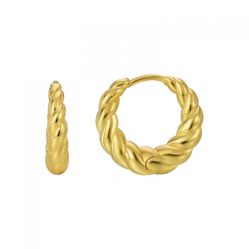 Messing Leverback Ohrring, 18K vergoldet, Modeschmuck & für Frau, frei von Nickel, Blei & Kadmium, 19x18mm, verkauft von Paar