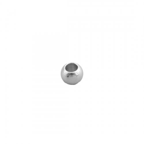Perlas de acero inoxidable, acero inoxidable 304, pulido, Bricolaje & diverso tamaño para la opción, color original, Vendido por UD