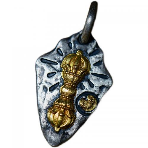Brass Jewelry Pendants, plated, vintage & DIY & different styles for choice, 10x20mm, Sold By PC