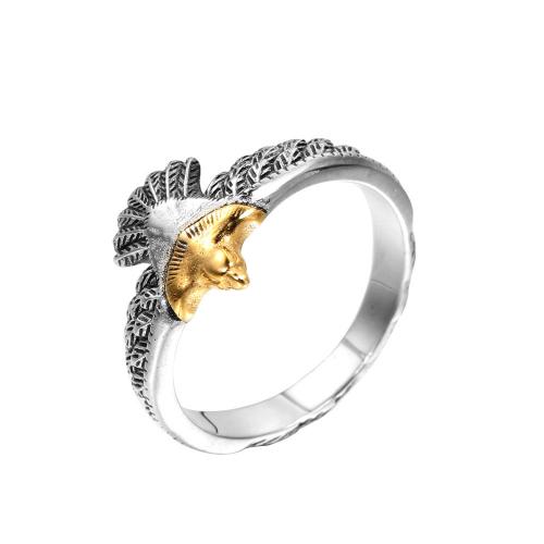 Titantium Steel finger ring, Titan Stål, mode smycken & Unisex & olika storlek för val, blandade färger, 10mm, Säljs av PC