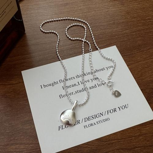 Sterling Sølv Halskæder, 925 Sterling Sølv, med 5cm extender kæde, poleret, mode smykker & for kvinde, nikkel, bly & cadmium fri, Længde Ca. 39 cm, Solgt af PC