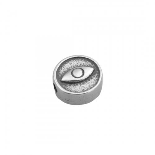 Perlas de acero inoxidable, acero inoxidable 304, pulido, Bricolaje, 11.50x11.50mm, agujero:aproximado 2mm, Vendido por UD