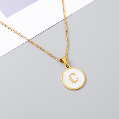 Stainless Steel Jewelry Necklace 304 Stainless Steel fashion jewelry & for woman gold nickel lead & cadmium free Length Approx 50 cm Sold By PC