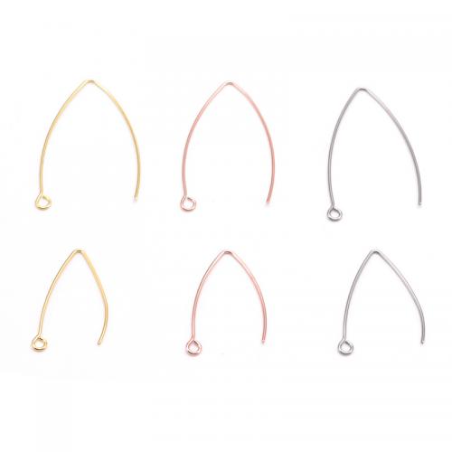 Stainless Steel Hook Earwire plated DIY Sold By PC