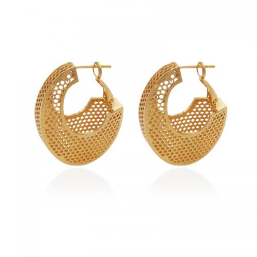 Brass Leverback Earring, gold color plated, fashion jewelry & for woman, nickel, lead & cadmium free, 28x36mm, Sold By Pair